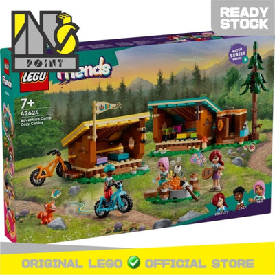 LEGO 42624 - Friends - Adventure Camp Cozy Cabins