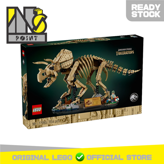 LEGO 77985 - Jurassic World - Dinosaur Fossils: Triceratops