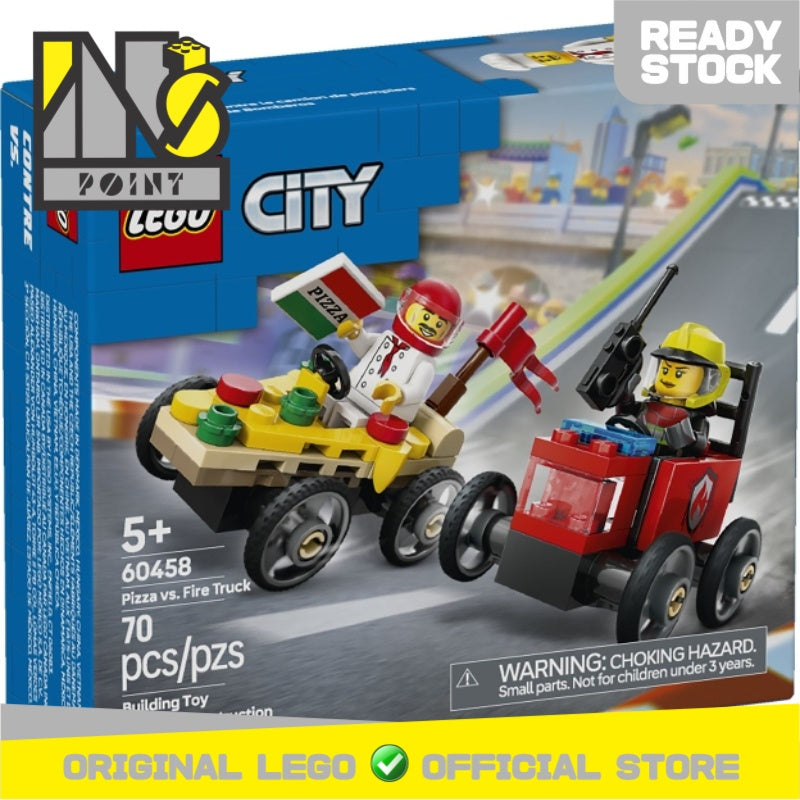 LEGO 60458 - City - Pizza vs. Fire Truck