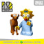LEGO 71009 - 4 - Minifigure The Simpsons Series 2 Maggie and Santa's Little Helper