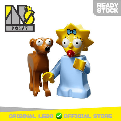 LEGO 71009 - 4 - Minifigure The Simpsons Series 2 Maggie and Santa's Little Helper
