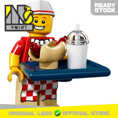 LEGO 71018 - 6 - Minifigure Series 17 Hot Dog Vendor
