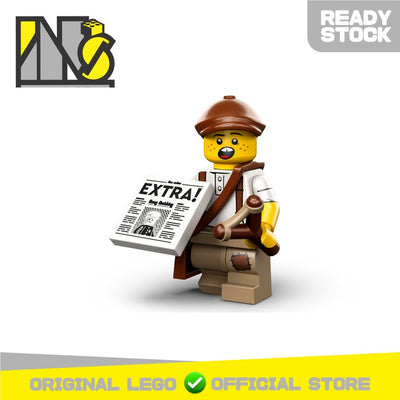LEGO 71037 - 12 - Minifigure Series 24 Newspaper Kid
