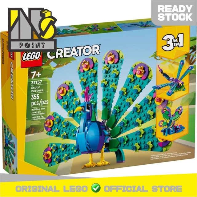 LEGO 31157 - Creator - Exotic Peacock