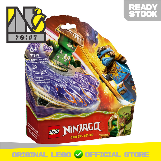 LEGO 71849 - Ninjago - Nya vs. Mutation Monster Spinner