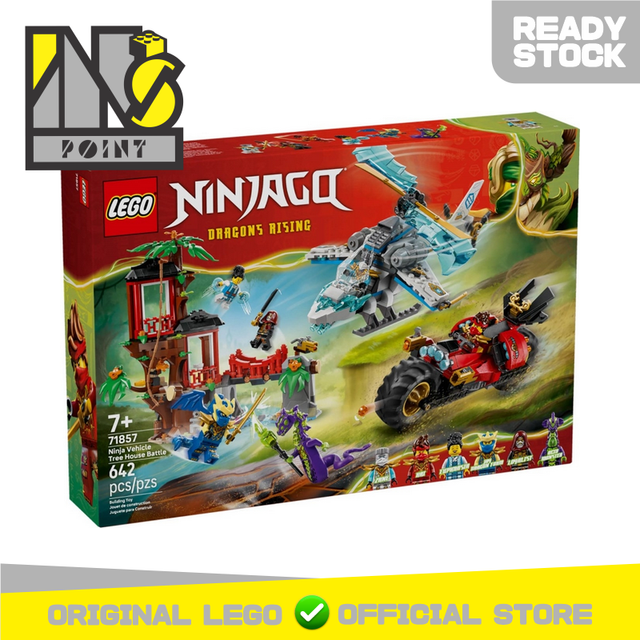 LEGO 71857 - Ninjago - Ninja Vehicle Tree House Battle