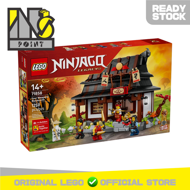 LEGO 71858 - Ninjago - Four Weapons Blacksmith