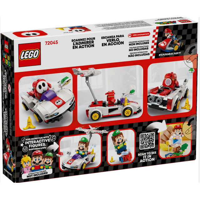 LEGO 72045 - Super Mario - Mario Kart – Shy Guy & P-Wing
