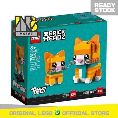 LEGO 40480 - Brickheadz - Ginger Tabby
