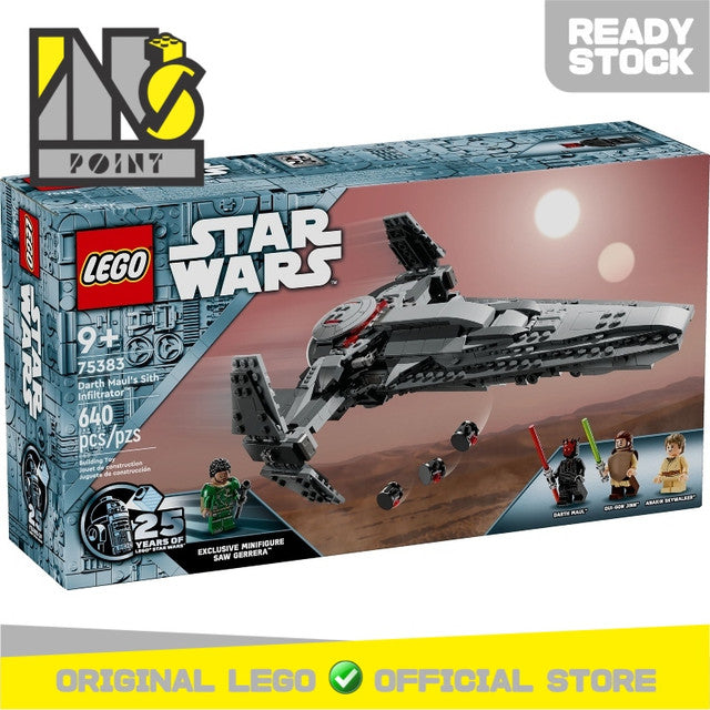 LEGO 75383 - Star Wars - Darth Maul's Sith Infiltrator