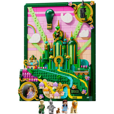LEGO 75685 - Wicked - Emerald City Wall Art