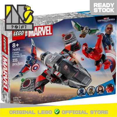 LEGO 76292 - Super Heroes - Captain America vs. Red Hulk Battle