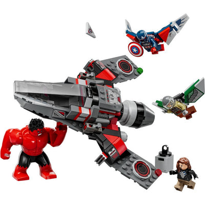 LEGO 76292 - Super Heroes - Captain America vs. Red Hulk Battle