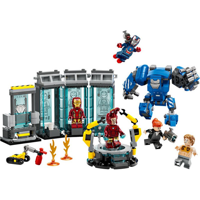 LEGO 76315 - Super Heroes - Iron Man's Laboratory: Hall of Armor