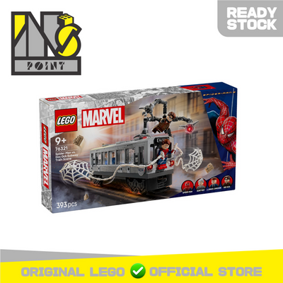 LEGO 76321 - Super Heroes - Spider-Man vs. Doc Ock Subway Train Scene