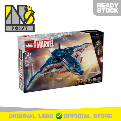 LEGO 76325 - Super Heroes - Avengers: Age of Ultron Quinjet