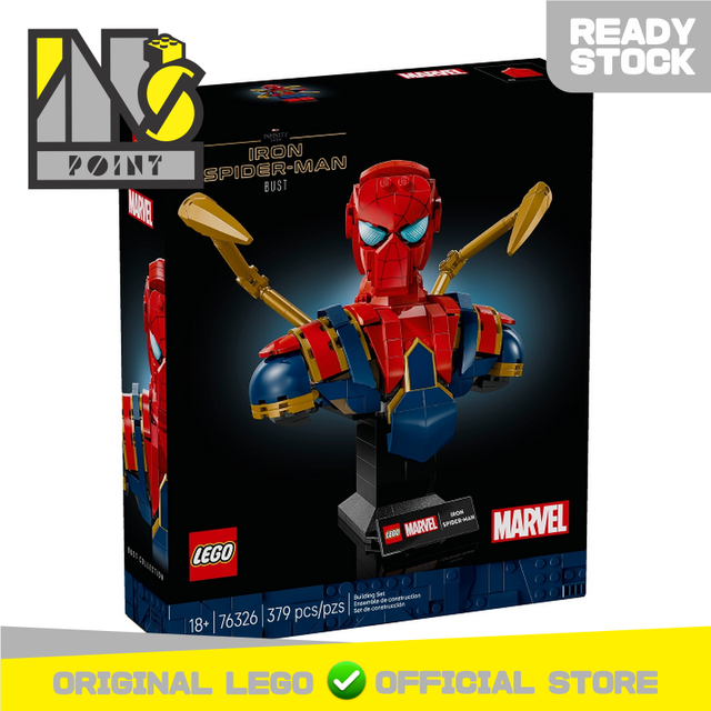 LEGO 76326 - Super Heroes - Iron Spider-Man Bust