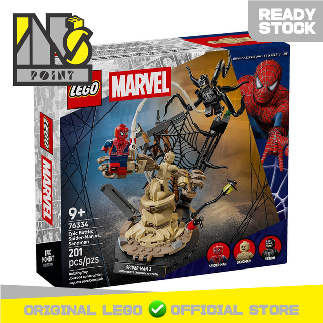 LEGO 76334 - Super Heroes - Epic Battle: Spider-Man vs. Sandman