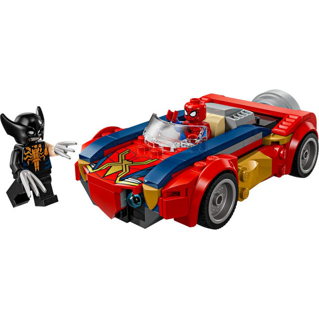 LEGO 76336 - Super Heroes - Spider-Man Car vs. Venomized Wolverine