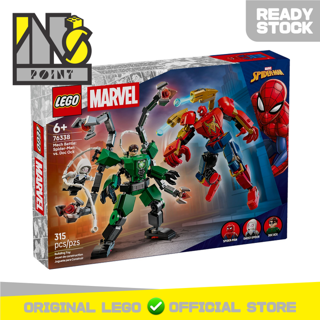 LEGO 76338 - Super Heroes - Mech Battle: Spider-Man vs. Doc Ock