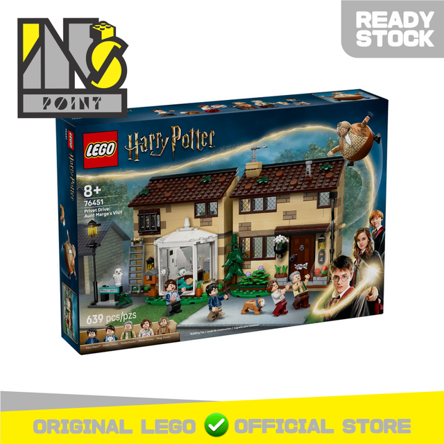 LEGO 76451 - Harry Potter - Privet Drive: Aunt Marge's Visit