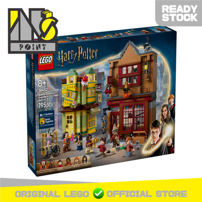 LEGO 76452 - Harry Potter - Quality Quidditch Supplies & Ice Cream Parlour
