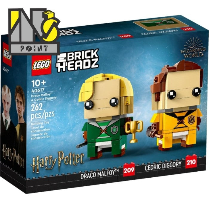 LEGO 40617 - Brickheadz - Draco Malfoy & Cedric Diggory