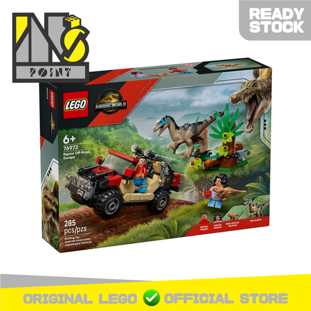 LEGO 76972 - Jurassic World - Raptor Off-Road Escape