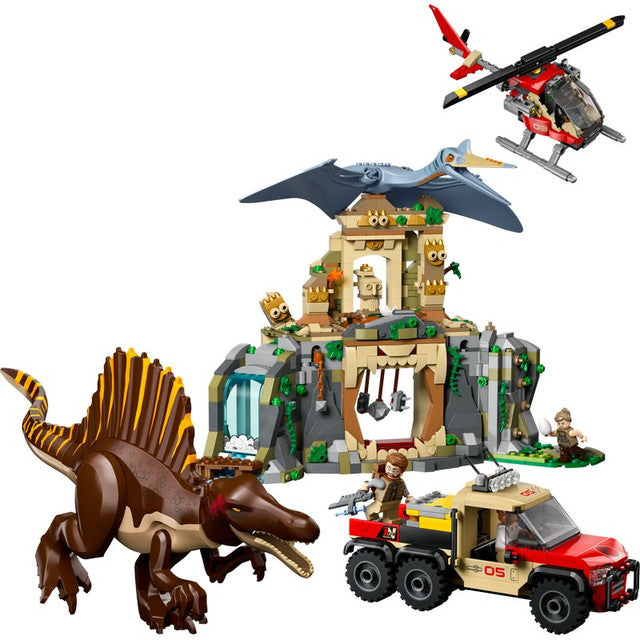 LEGO 76976 - Jurassic World - Spinosaurus & Quetzalcoatlus Air Mission