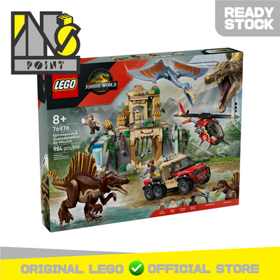 LEGO 76976 - Jurassic World - Spinosaurus & Quetzalcoatlus Air Mission