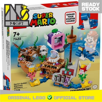 LEGO 71432 Super Mario Dorrie's Sunken Shipwreck Adventure - Expansion