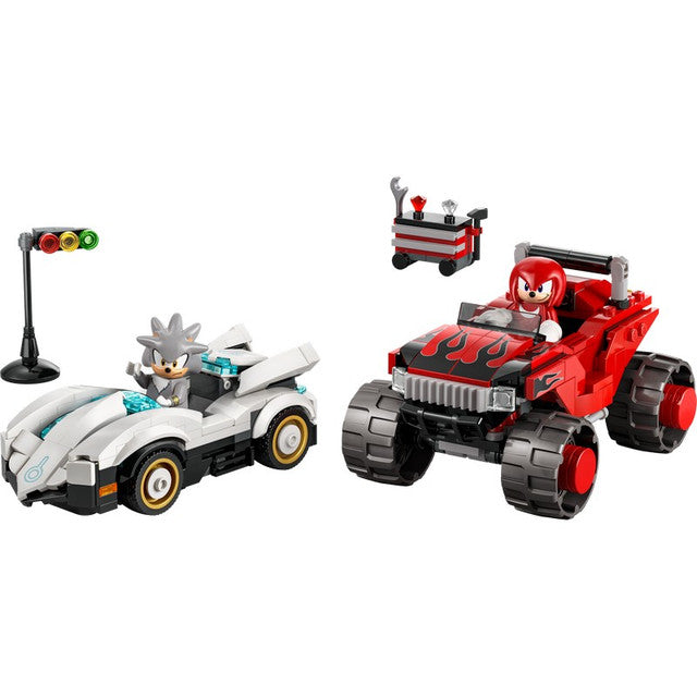 LEGO 77118 - Sonic The Hedgehog - Silver's Car vs. Knuckles' Monster Truck