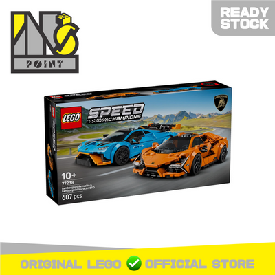 LEGO 77238 - Speed Champions - Lamborghini Revuelto & Huracan STO