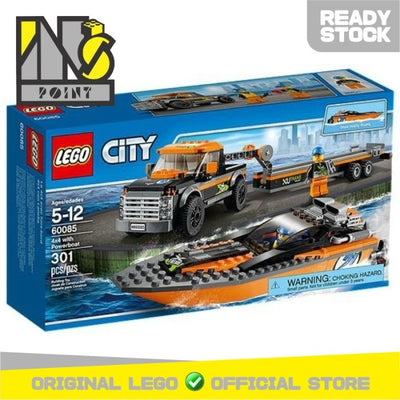LEGO 60085 - City - 4x4 with Powerboat