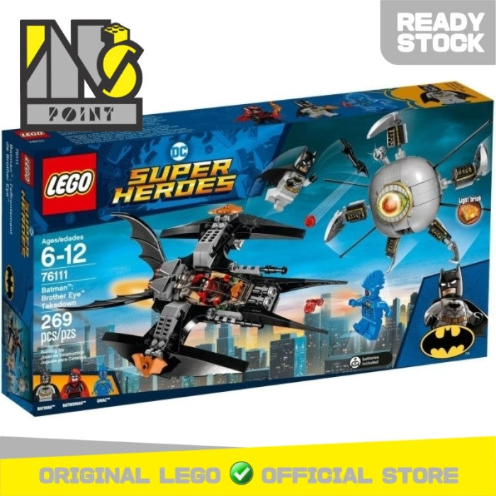 LEGO 76111 - Super Heroes - Batman: Brother Eye Takedown
