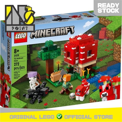 LEGO 21179 - Minecraft - The Mushroom House