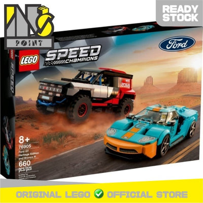 LEGO 76905 - Speed Champions - Ford GT Heritage Edition and Bronco R