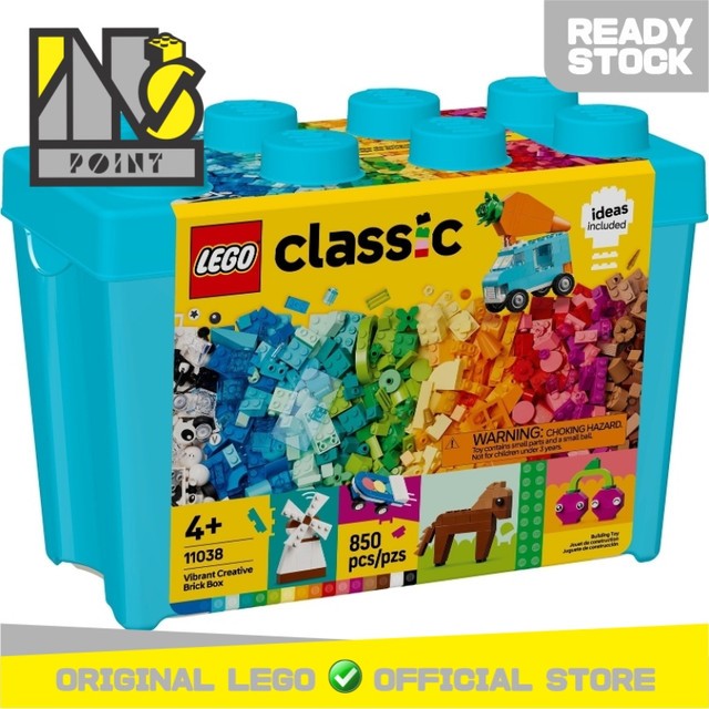 LEGO 11038 - Classic - Vibrant Creative Brick Box
