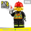 LEGO 71025 - 8 - Minifigure Series 19 Fire Fighter (MISP)