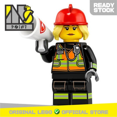 LEGO 71025 - 8 - Minifigure Series 19 Fire Fighter (MISP)