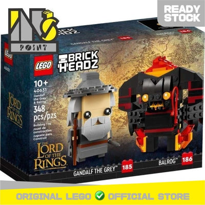 LEGO 40631 - Brickheadz - Gandalf the Grey & Balrog