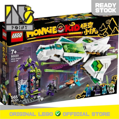 LEGO 80020 - Monkie Kid - White Dragon Horse Jet