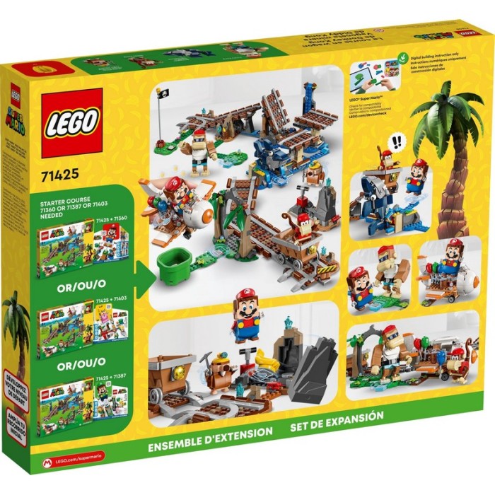 LEGO 71425 - Super Mario - Diddy Kong's Mine Cart Ride - Expansion Set