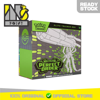 Pokemon TCG: Mega Evolution—Perfect Order Elite Trainer Box ETB