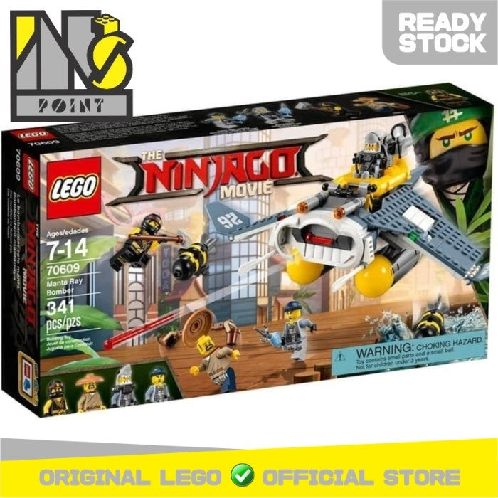LEGO 70609 - Ninjago Movie - Manta Ray Bomber