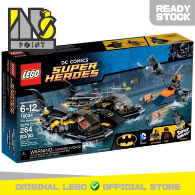 LEGO 76034 - Super Heroes - Batboat Harbor Pursuit