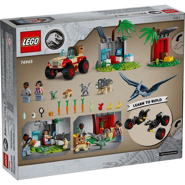 LEGO 76963 - Jurassic World - Baby Dinosaur Rescue Center