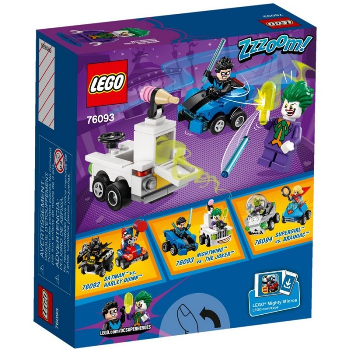 LEGO 76093 - Super Heroes - Mighty Micros: Nightwing vs. The Joker
