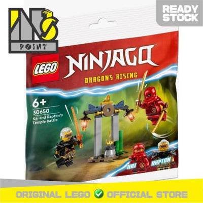 LEGO 30650 - Polybag - Kai and Rapton's Temple Battle