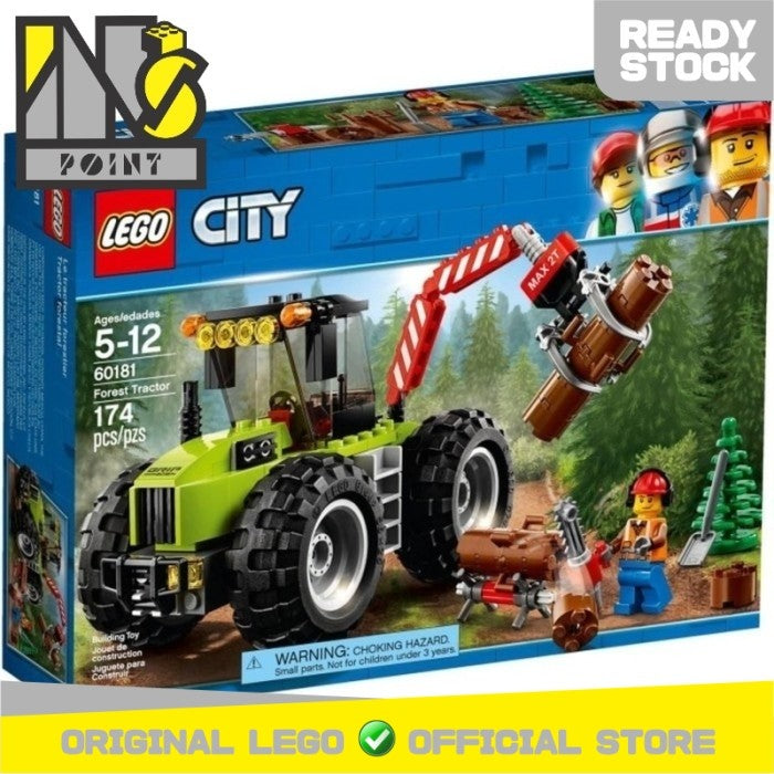 LEGO 60181 - CIty - Forest Tractor
